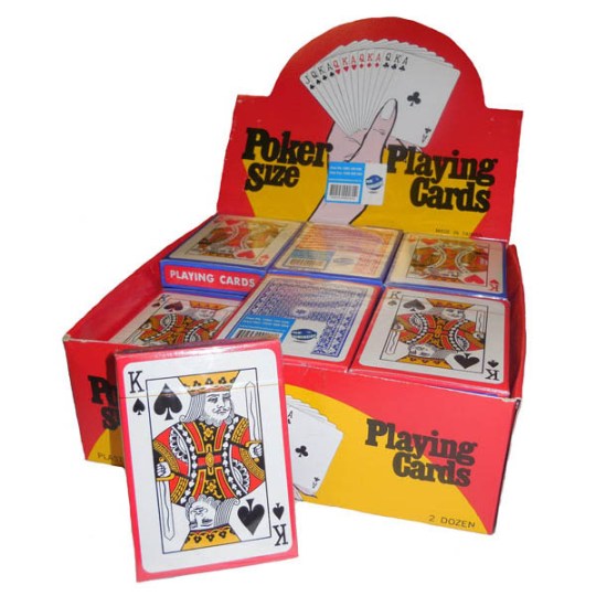 PROFESSIONAL PLASTIC COATED PLAYING CARDS UK SELLER FREE FAST POST 