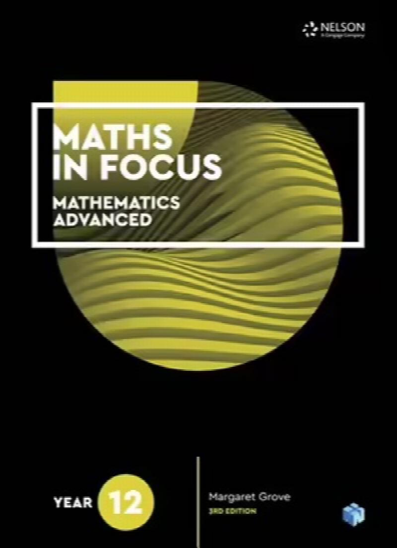 Maths In Focus Year 11 Mathematics Extension 1 Student Book With 1 