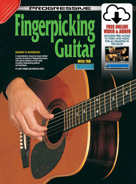 Progressive Fingerpicking Guitar Book With Tab Beginner To Intermediate Includes Free Online 5725