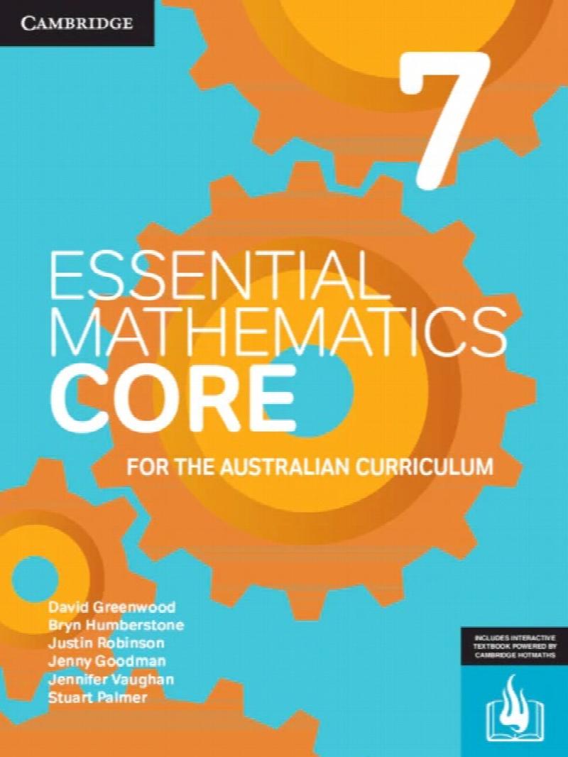 Essential Mathematics CORE for the Australian Curriculum Year 7 (print ...