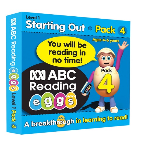 ABC Reading Eggs Beginning to Read Flashcards : 56 Card Deck