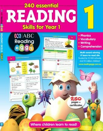 ABC Reading Eggs : 240 Essential Reading Skills for Year 1