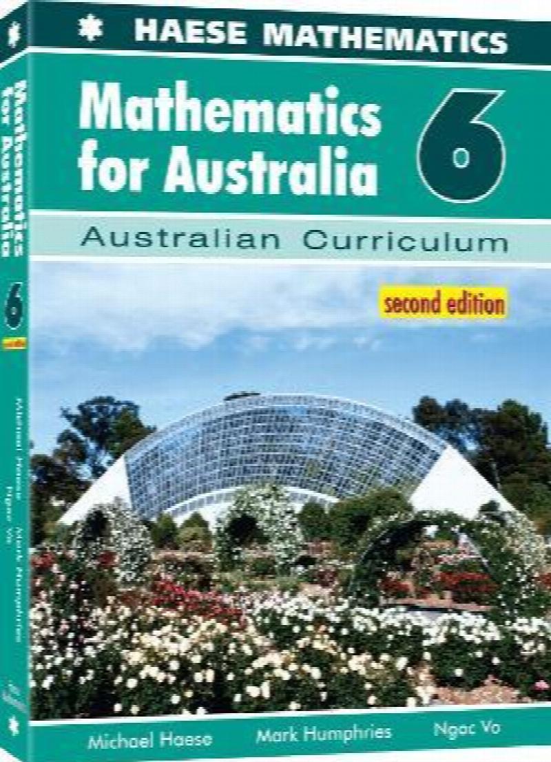 Image for Mathematics for Australia 6 Textbook : Australian Curriculum