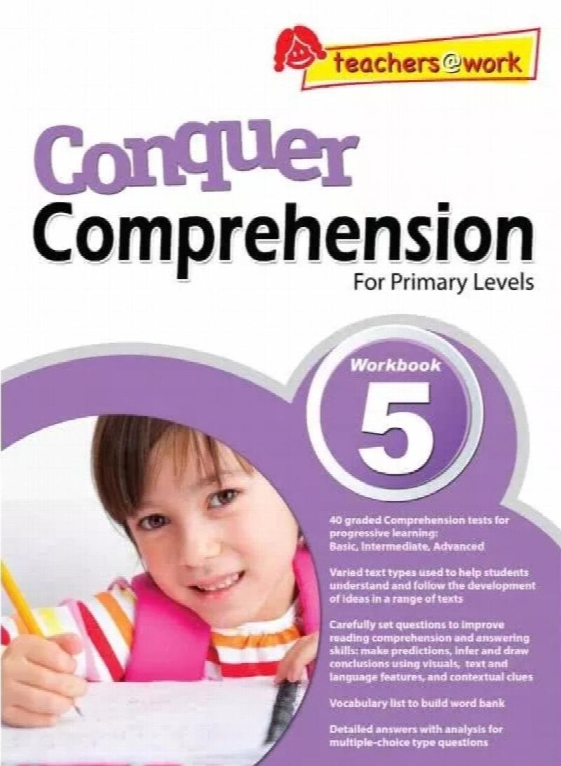 Conquer Comprehension for Primary Levels : Workbook 5